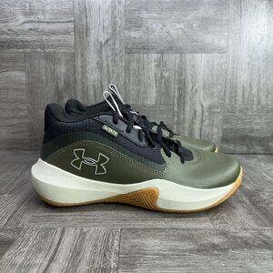Under Armour Lockdown 4 Men's 7.5/Women 9 Olive Green Basketball Shoes